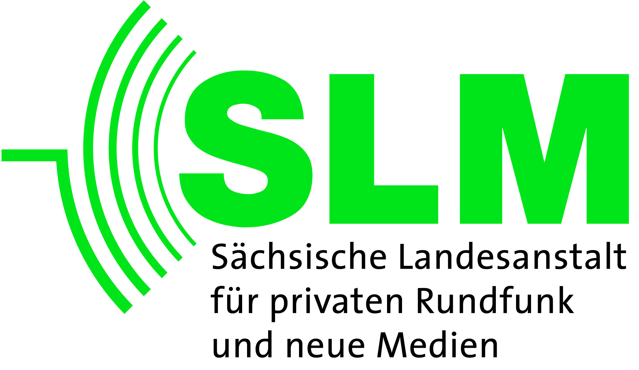 Logo Sächsische Landesanstalt Rundfunk Neue Medien